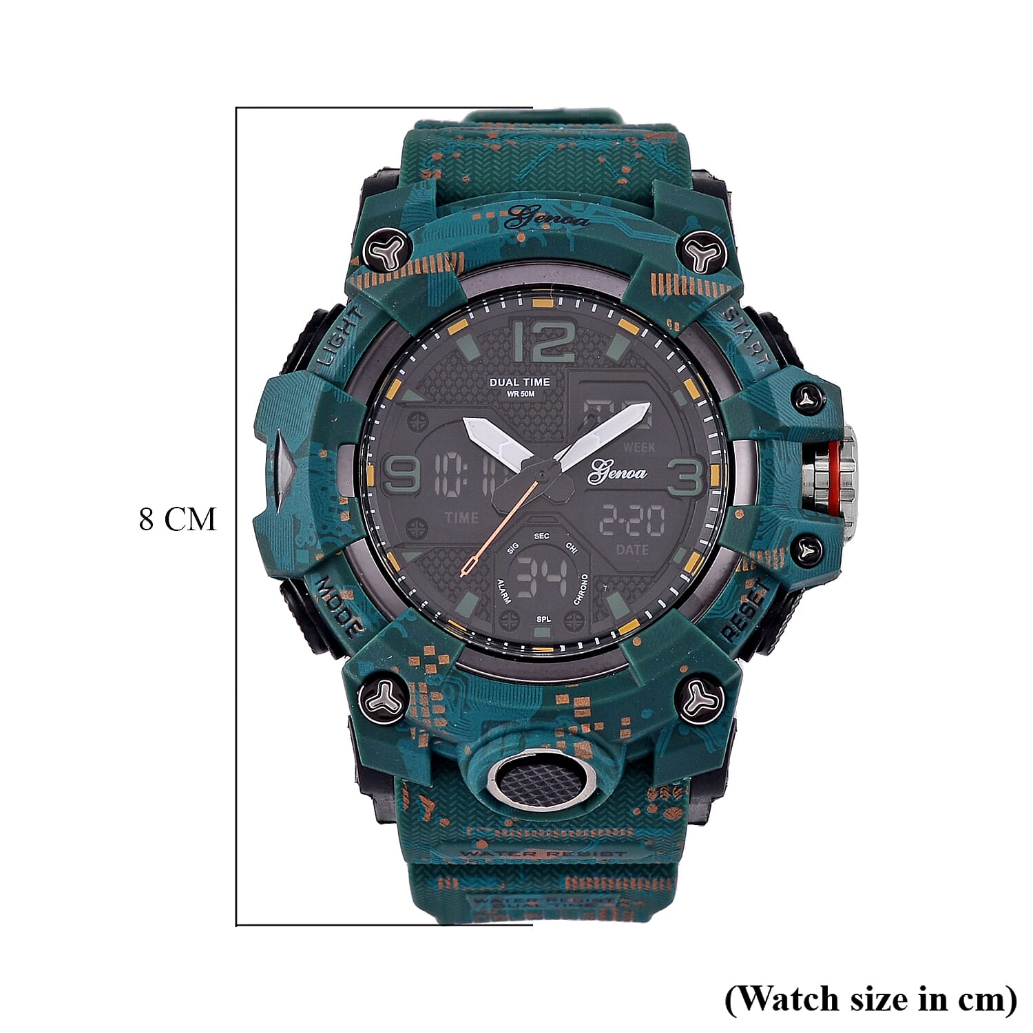 Genoa Japanese Movement Watch -Dark Green