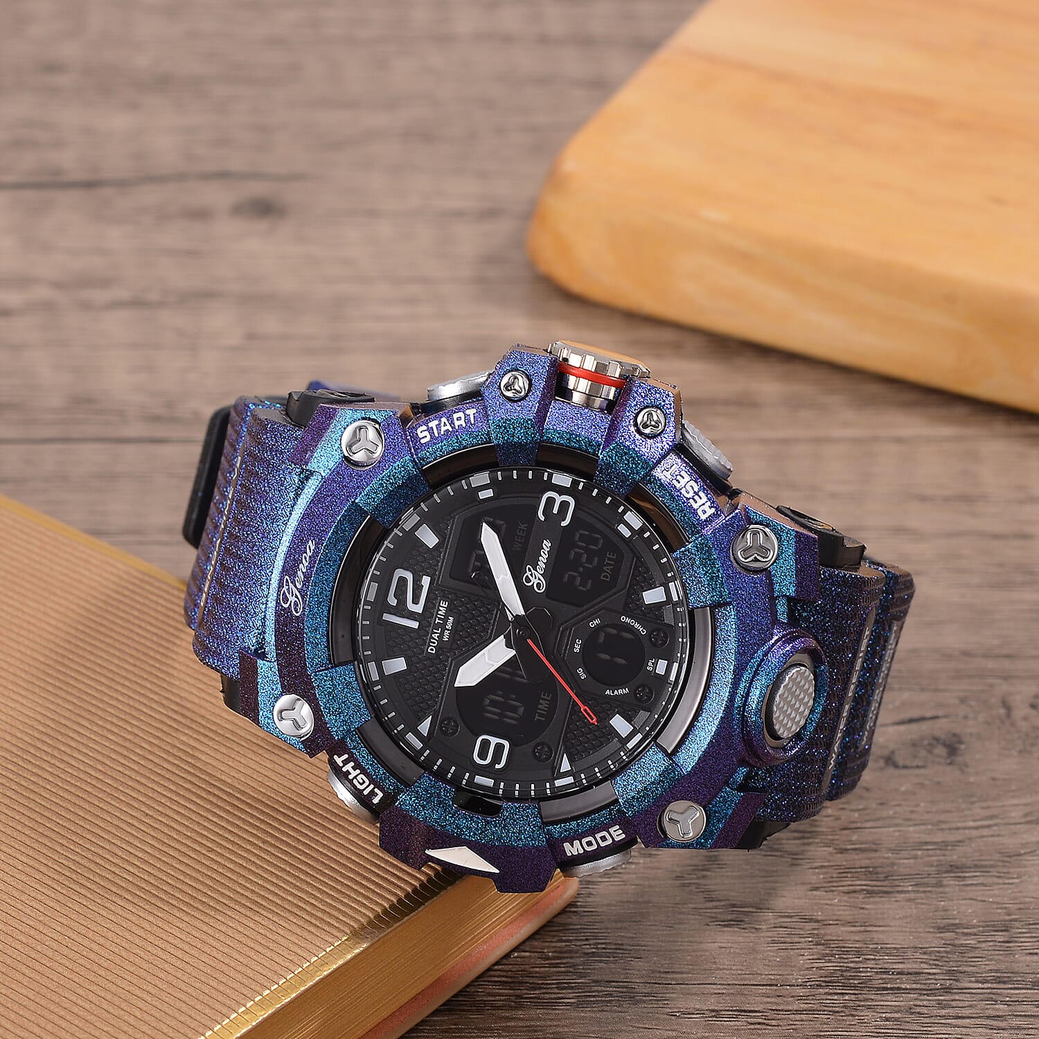 Genoa Japanese Movement Watch - Blue