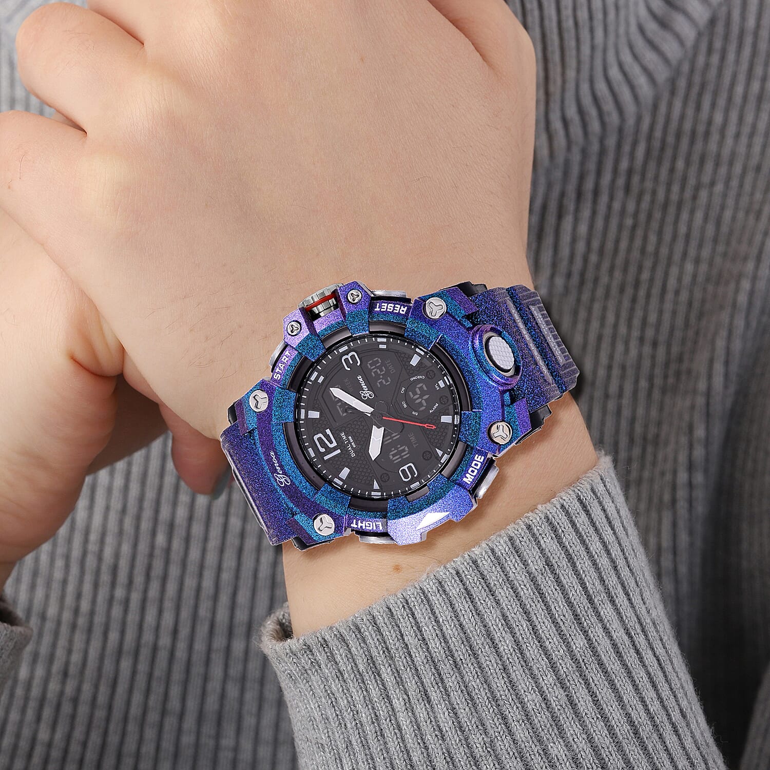 Genoa Japanese Movement Watch - Blue