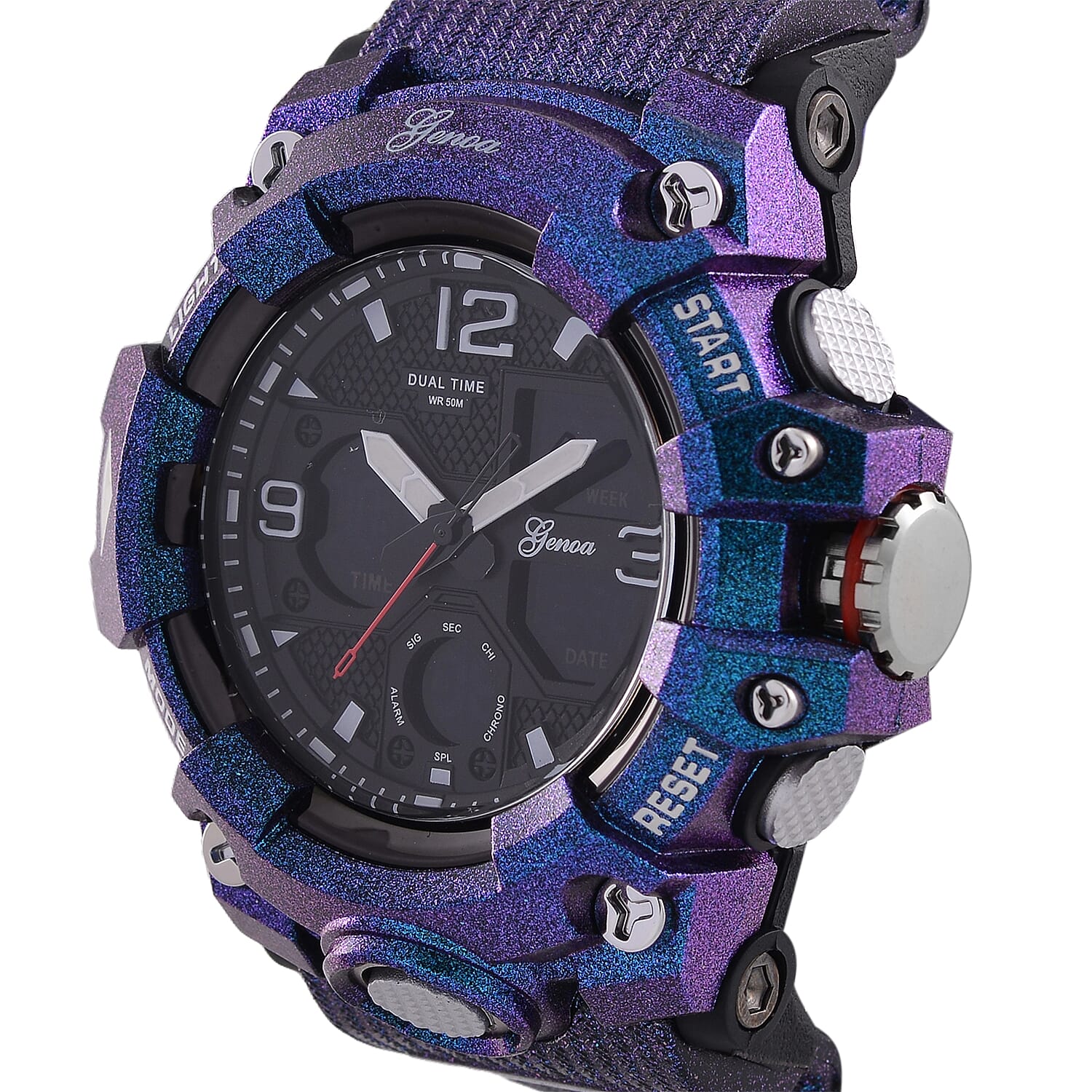 Genoa Japanese Movement Watch - Blue