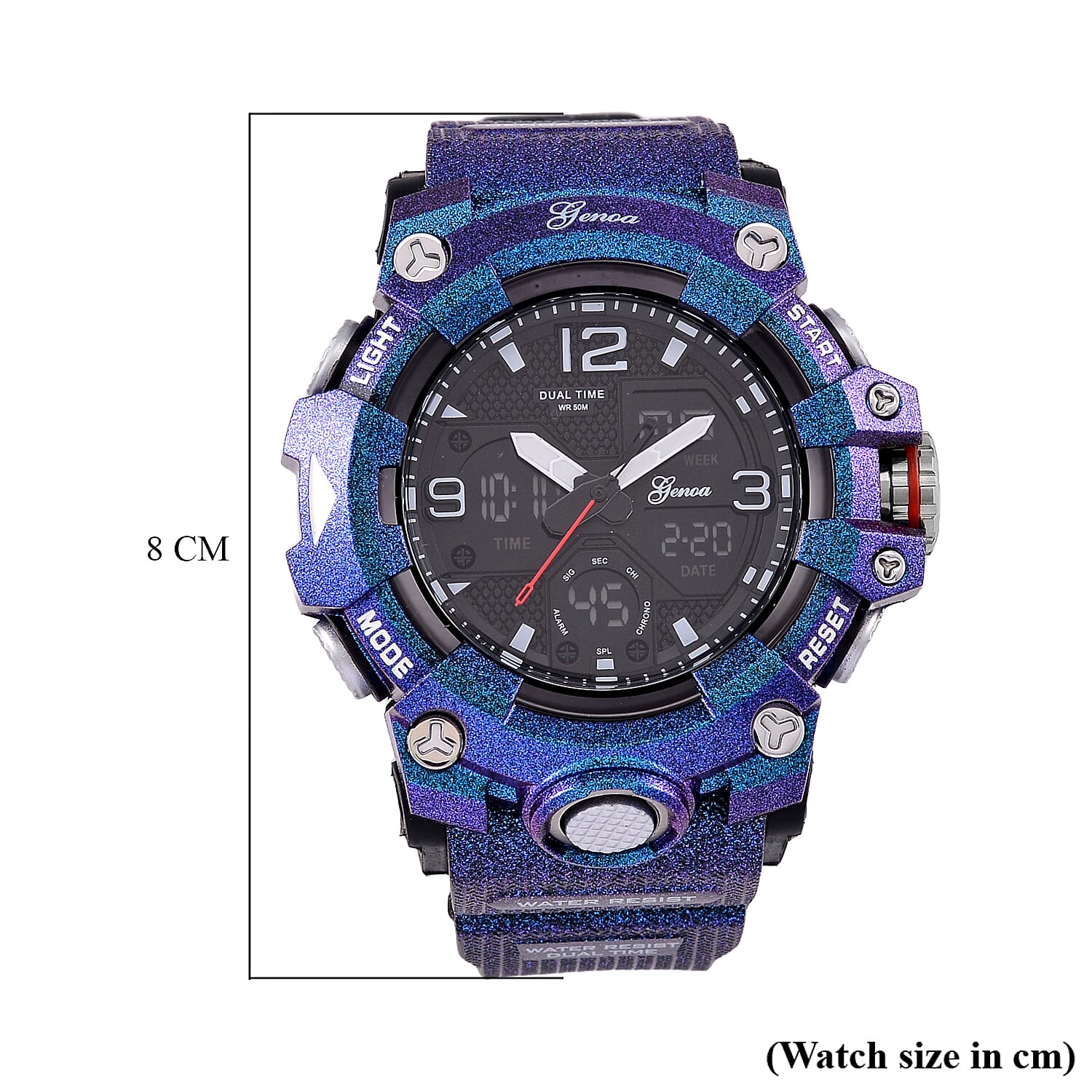 Genoa Japanese Movement Watch - Blue