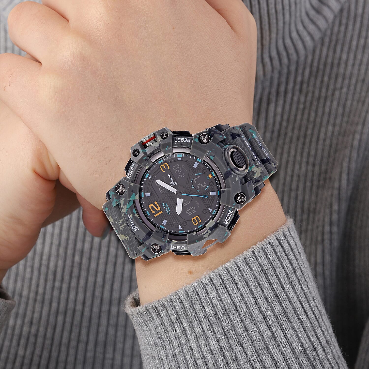 Genoa Japanese Movement Watch - Grey