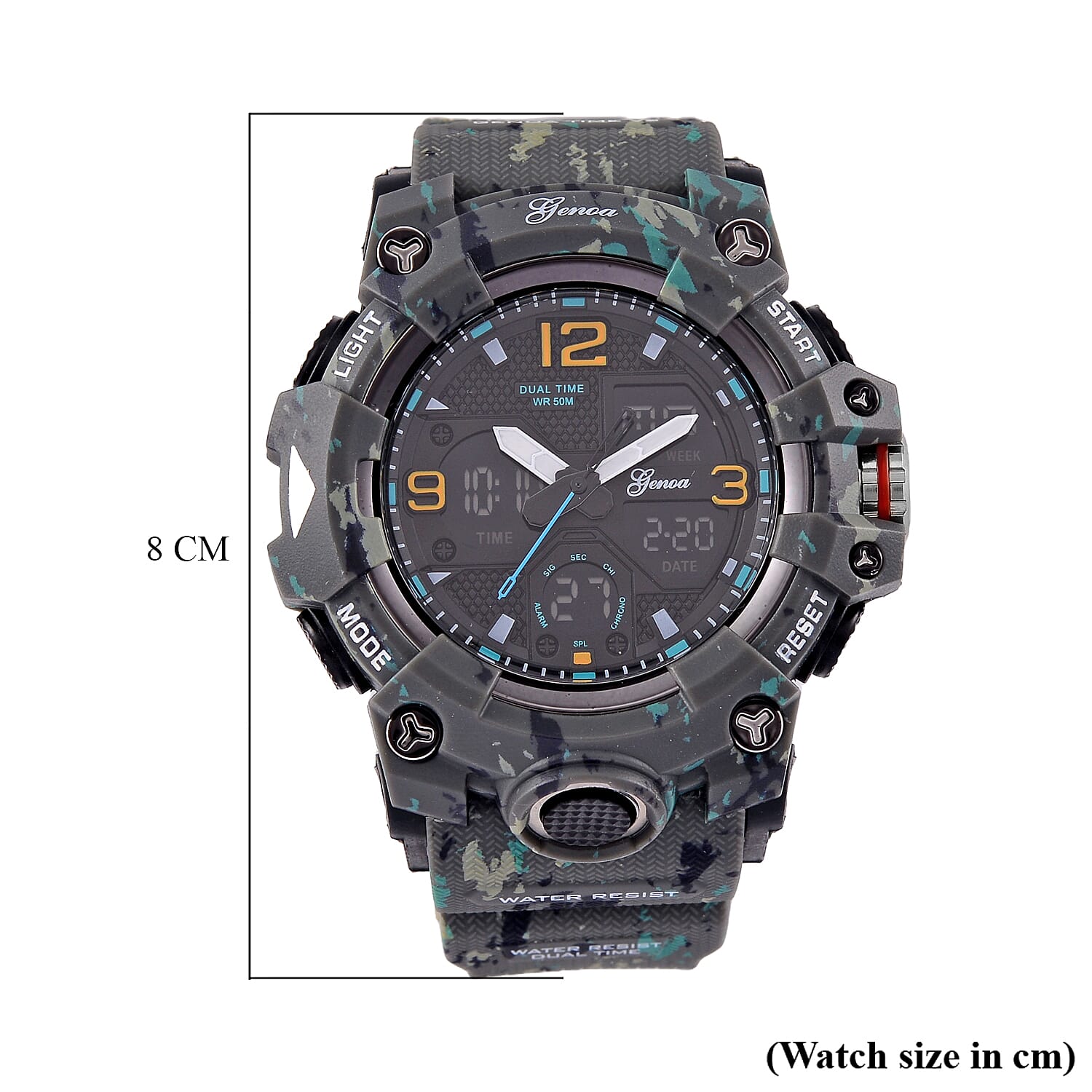 Genoa Japanese Movement Watch - Grey