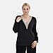 La Marey Lace V-Neck Long Sleeve Top