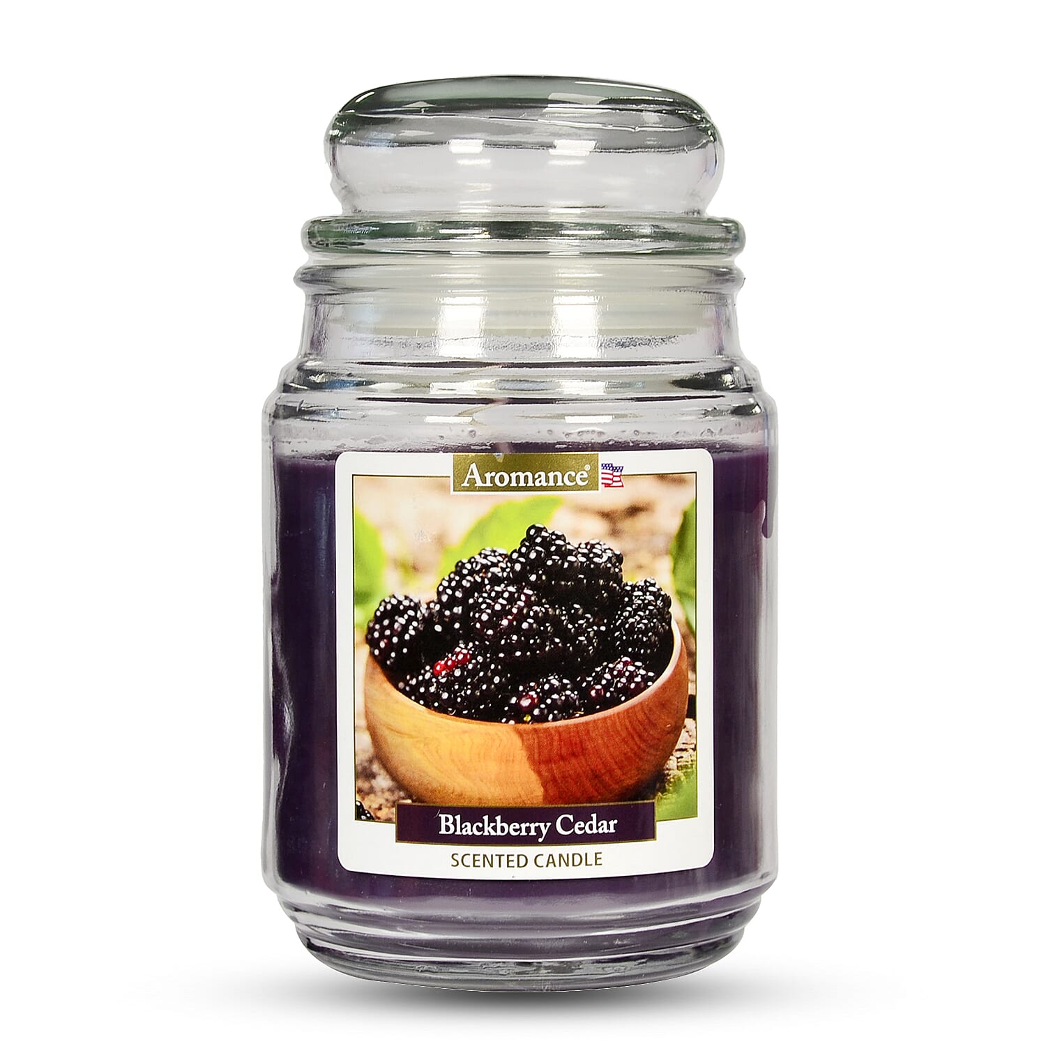 Home Fragnance - 18oz Aromance Bourbon Pecan - Cream