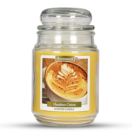 Aromance Hazelnut Cream Scented Candle (18oz)