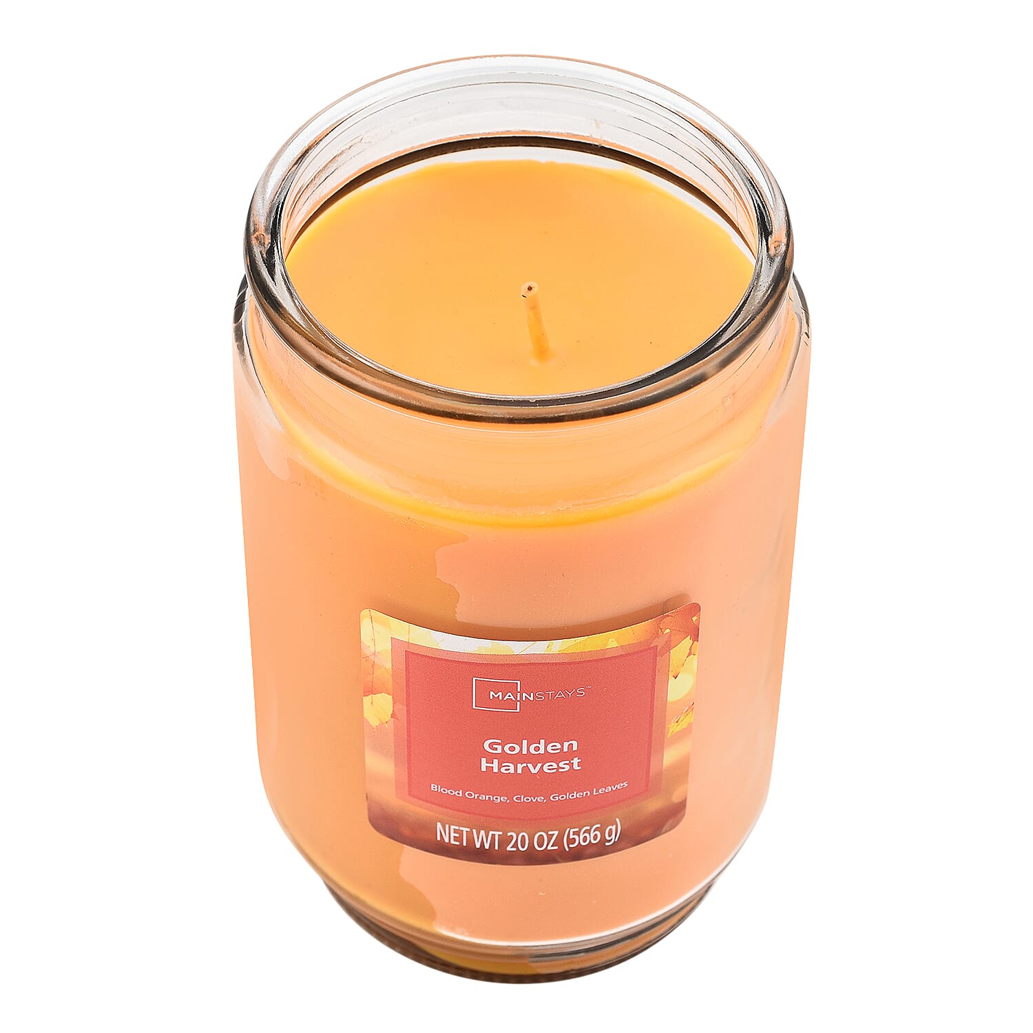 Mainstays Golden Harvest 20oz - Premium Soy Wax - Peach