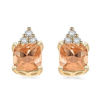 https://tjcuk.sirv.com/Products/78/1/7810274/10K-Yellow-Gold-AAA-Imperial-Topaz-White-Diamond-I2-Earring-1-59-ct-Go_7810274.jpg?w=342&h=342