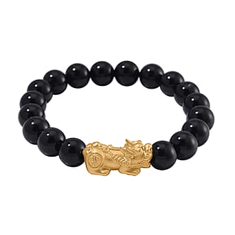 https://tjcuk.sirv.com/Products/78/1/7810639/Black-Tourmaline-Beads-Bracelet-Size-7-7-5-with-Pixiu-in-Yellow-Gold-O_7810639.jpg?w=342&h=342