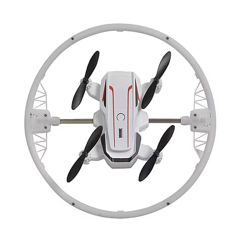 BK2 Advanced 2.4GHZ Remote Control Mini Quadcopter Drone - White