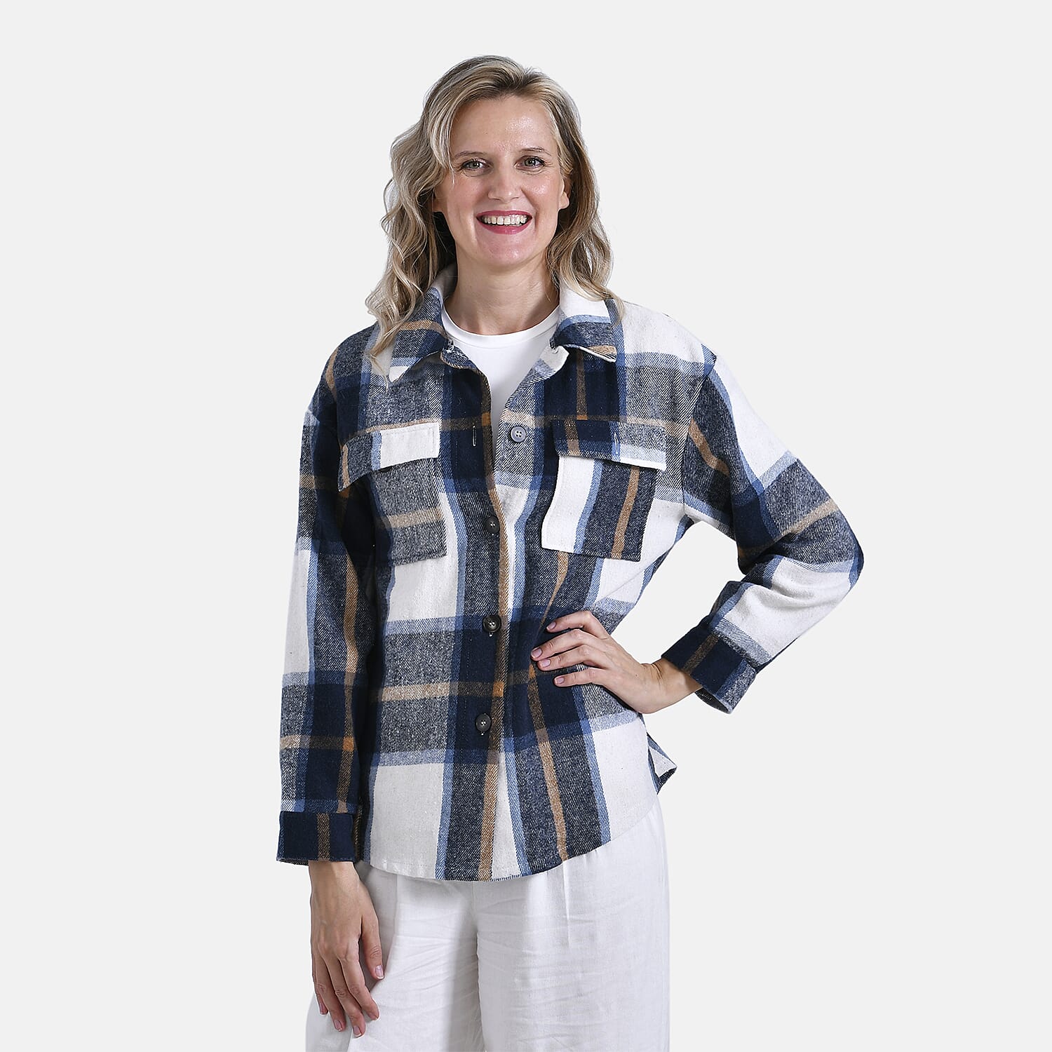 La Marey Brushed Checked Shirt