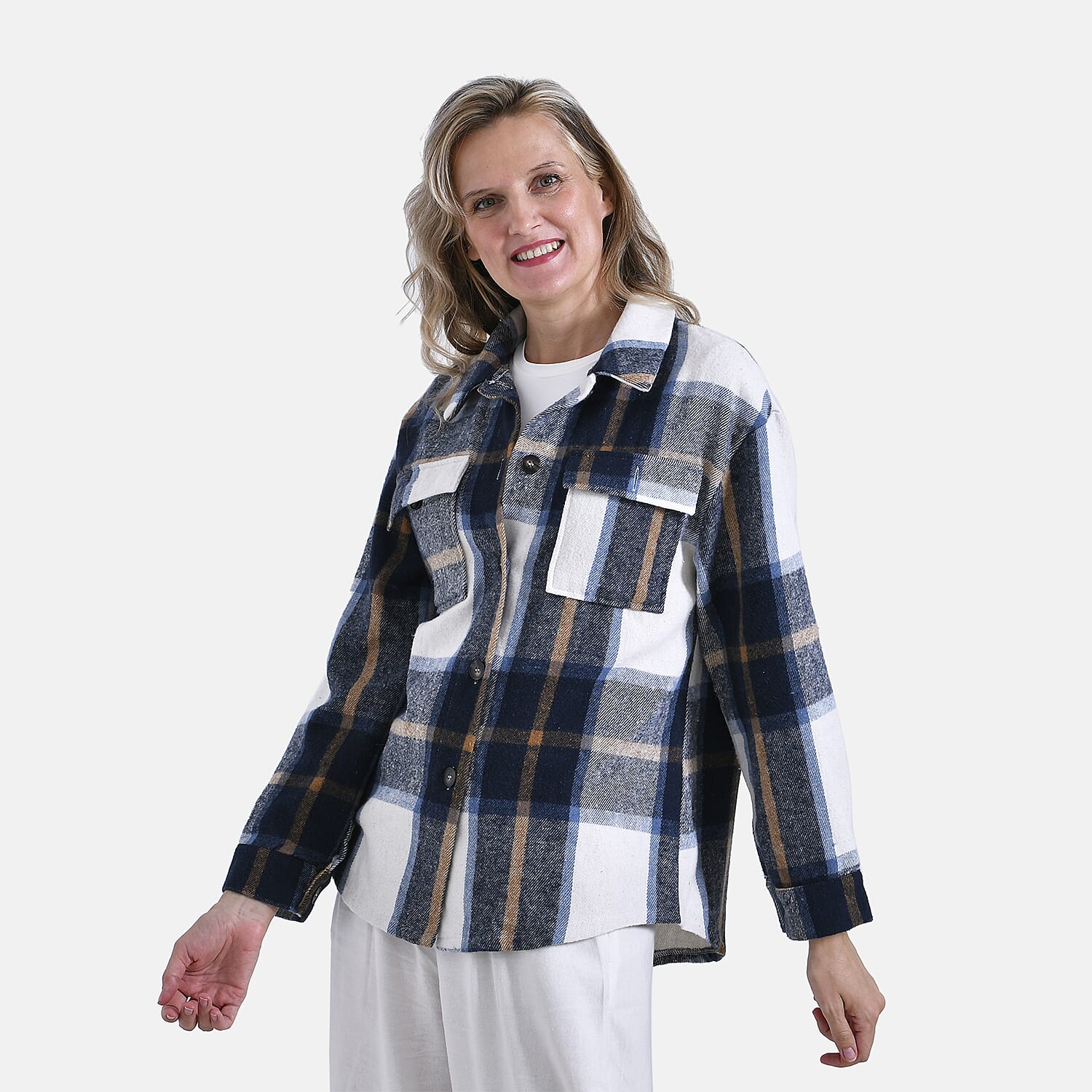 La Marey Brushed Checked Shirt