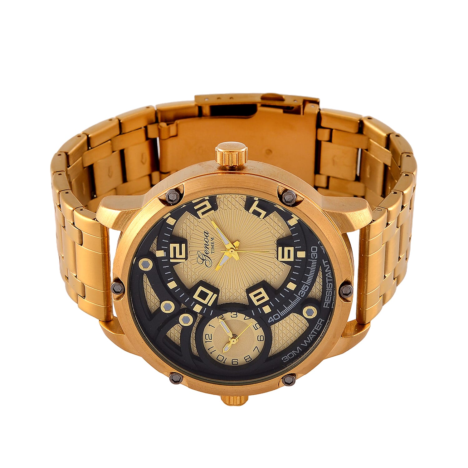 Designer Inspired - GENOA Japanese Movement Watch with Stainless Steel Band Designer Inspired - GENOA Japanese Movement Watch with Stainless Steel Band