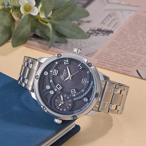 Designer Inspired - GENOA Japanese Movement Watch with Stainless Steel Band