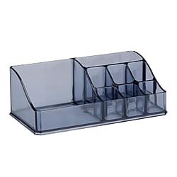 Transparent Cosmetic Organiser with Cells