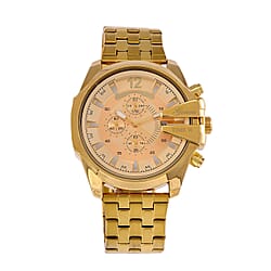 Designer Inspired GENOA TIME V2 Gold Chronograph Watch
