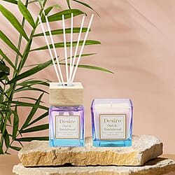 Lesser and Pavey Desire Oud and Sandalwood Candle and Diffuser Set