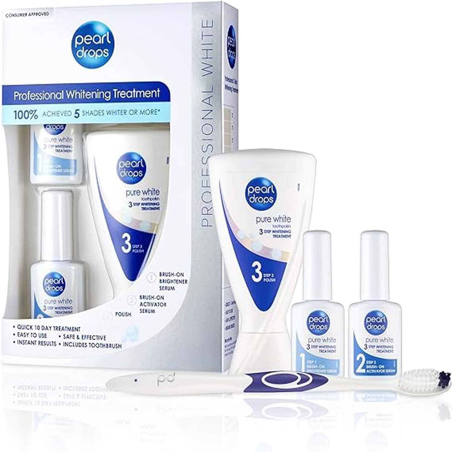 Pearl Drops 4pc Professional Whitening Treatment Kit