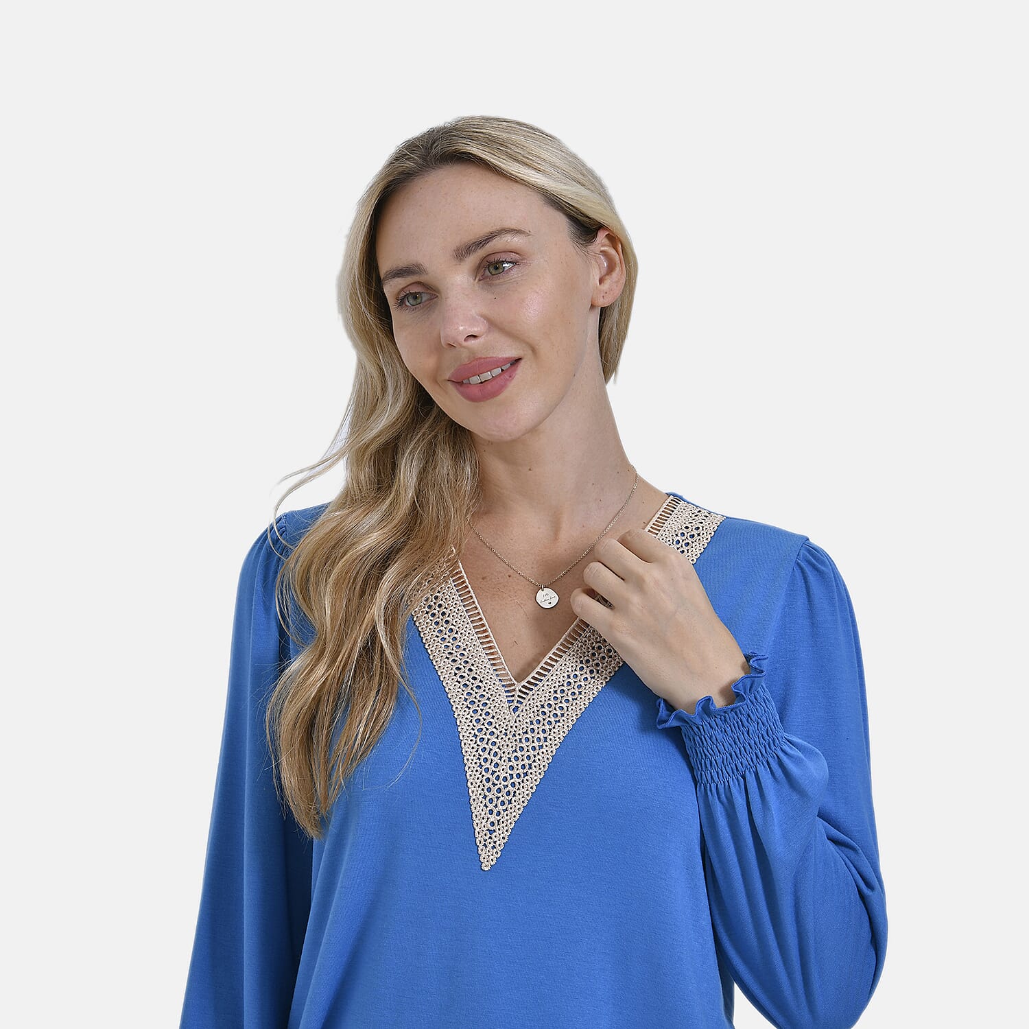 La Marey V-Neck Long Sleeve Jersey Top La Marey V-Neck Long Sleeve Jersey Top