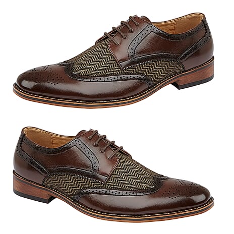 Charles Southwell Leather Mens Shoe (Size 11) - Brown