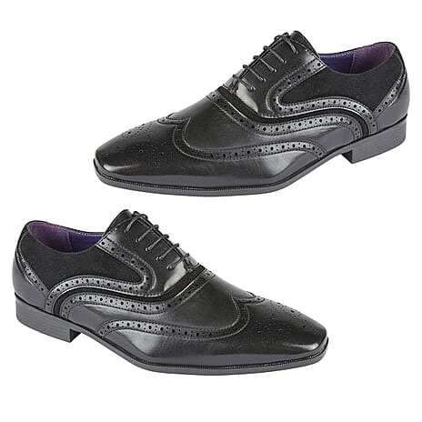 Charles Southwell Mens BELMOND Lace-up Formal Shoes (Size 10) - Black