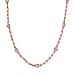 Designer Inspired- Diamond Station Necklace With Lobaster Clasp  (Size - 18)