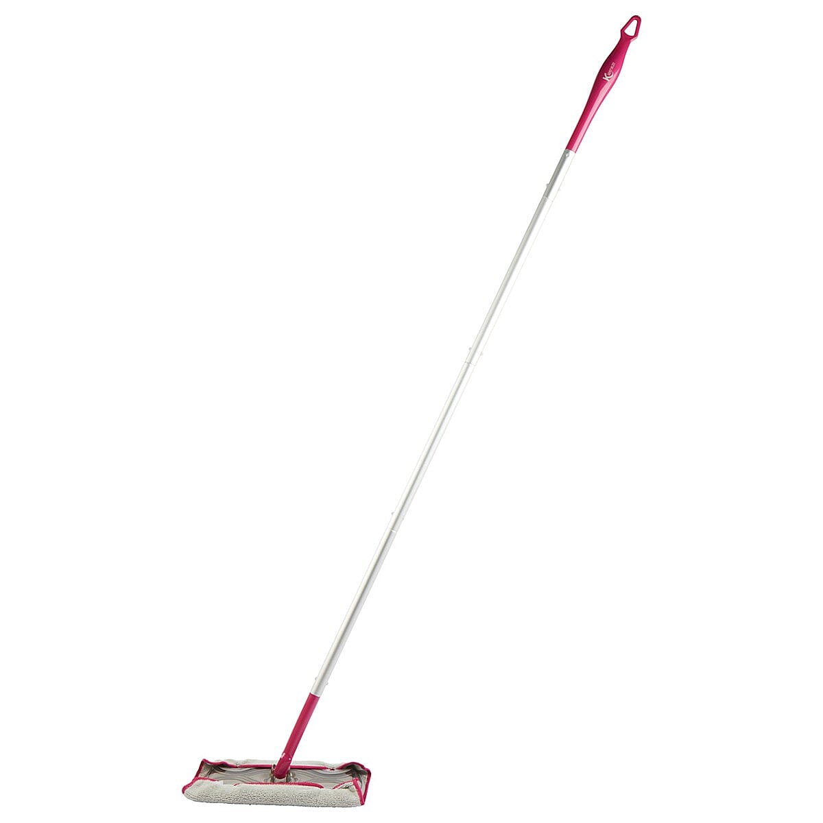 Kleeneze No Chemicals Just Water Quick Mop with 2 Cloth Refill -Red