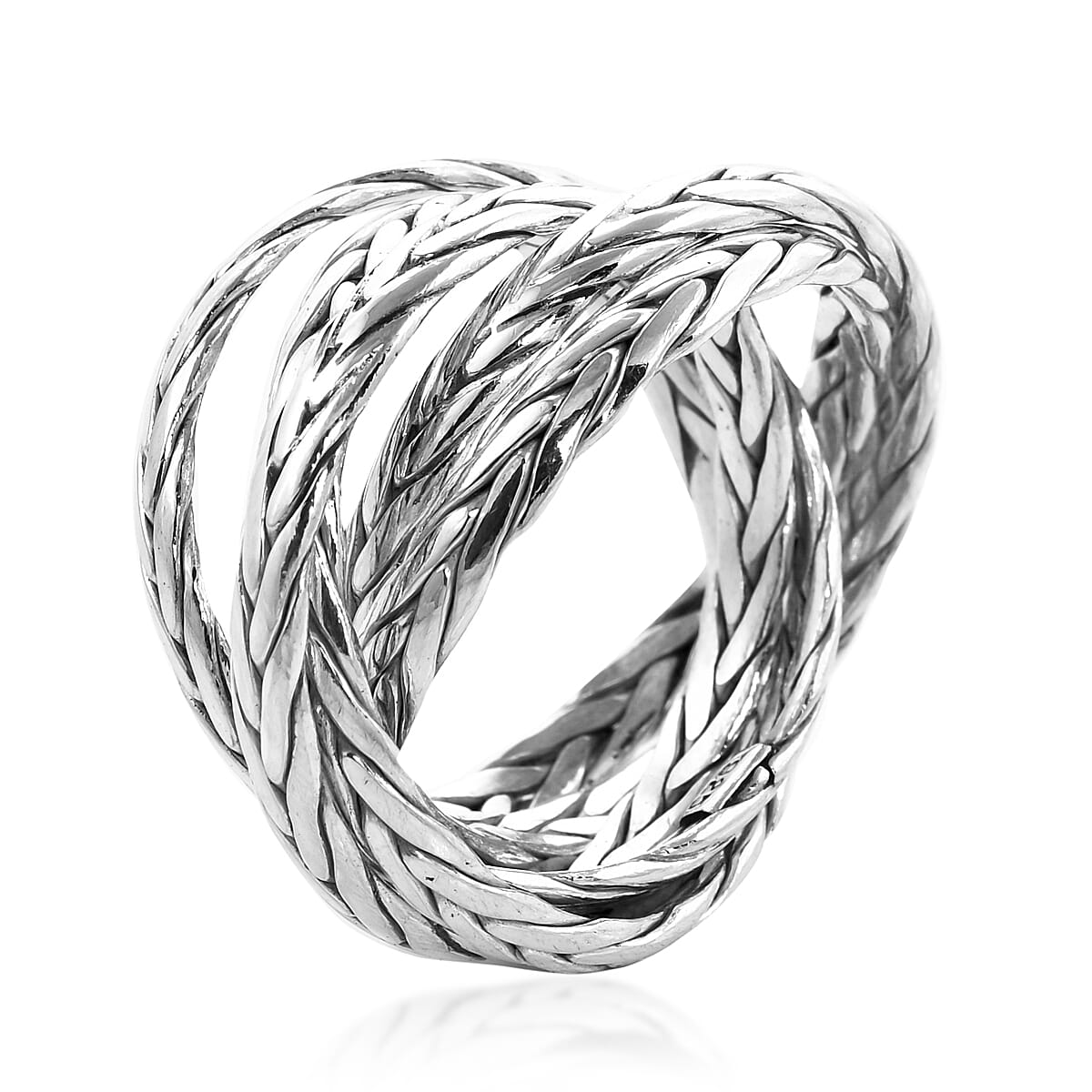 Sterling Silver Ring,  Silver Wt. 8.7 Gms