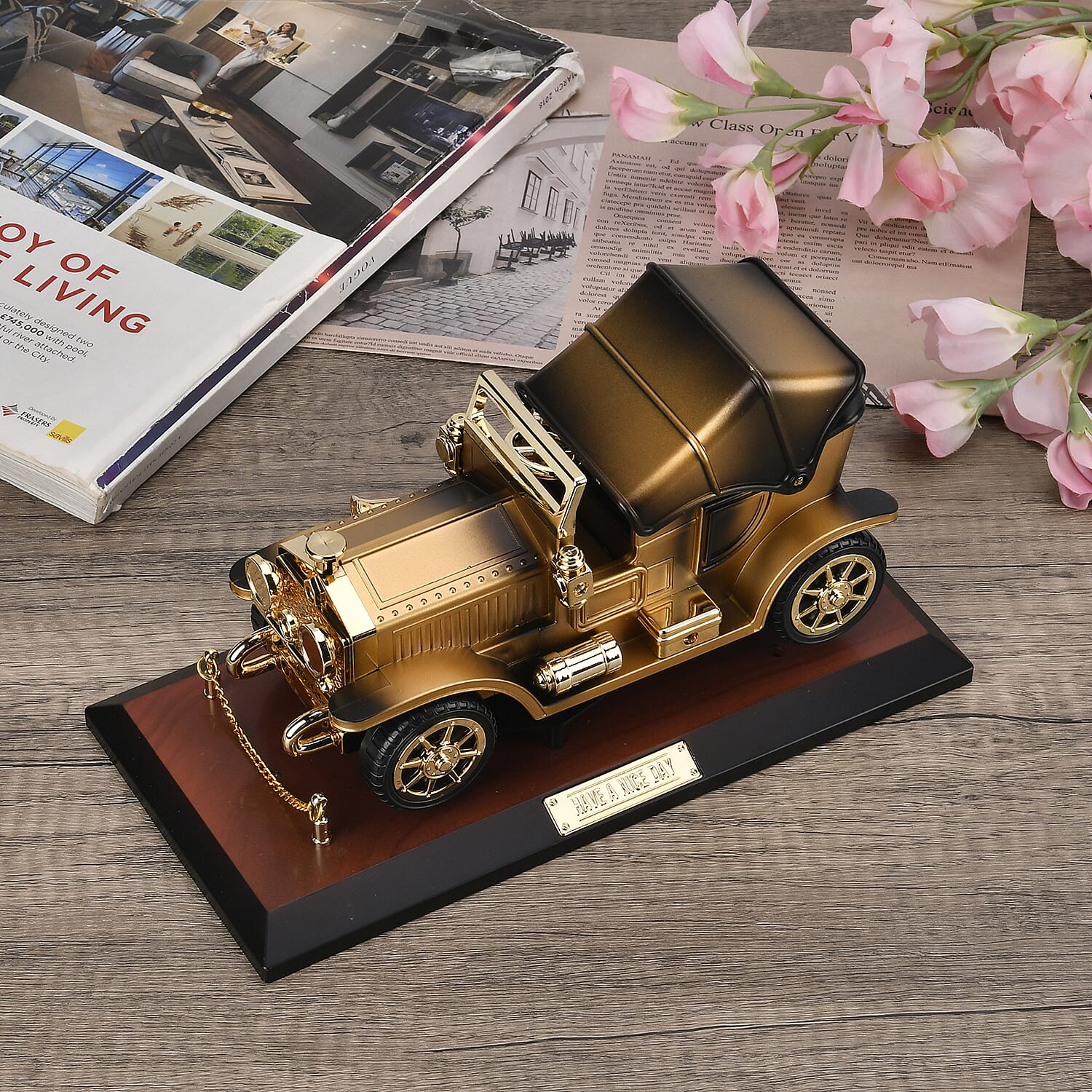 Vintage Car Music Box with Jewellery Storage 7812639 TJC