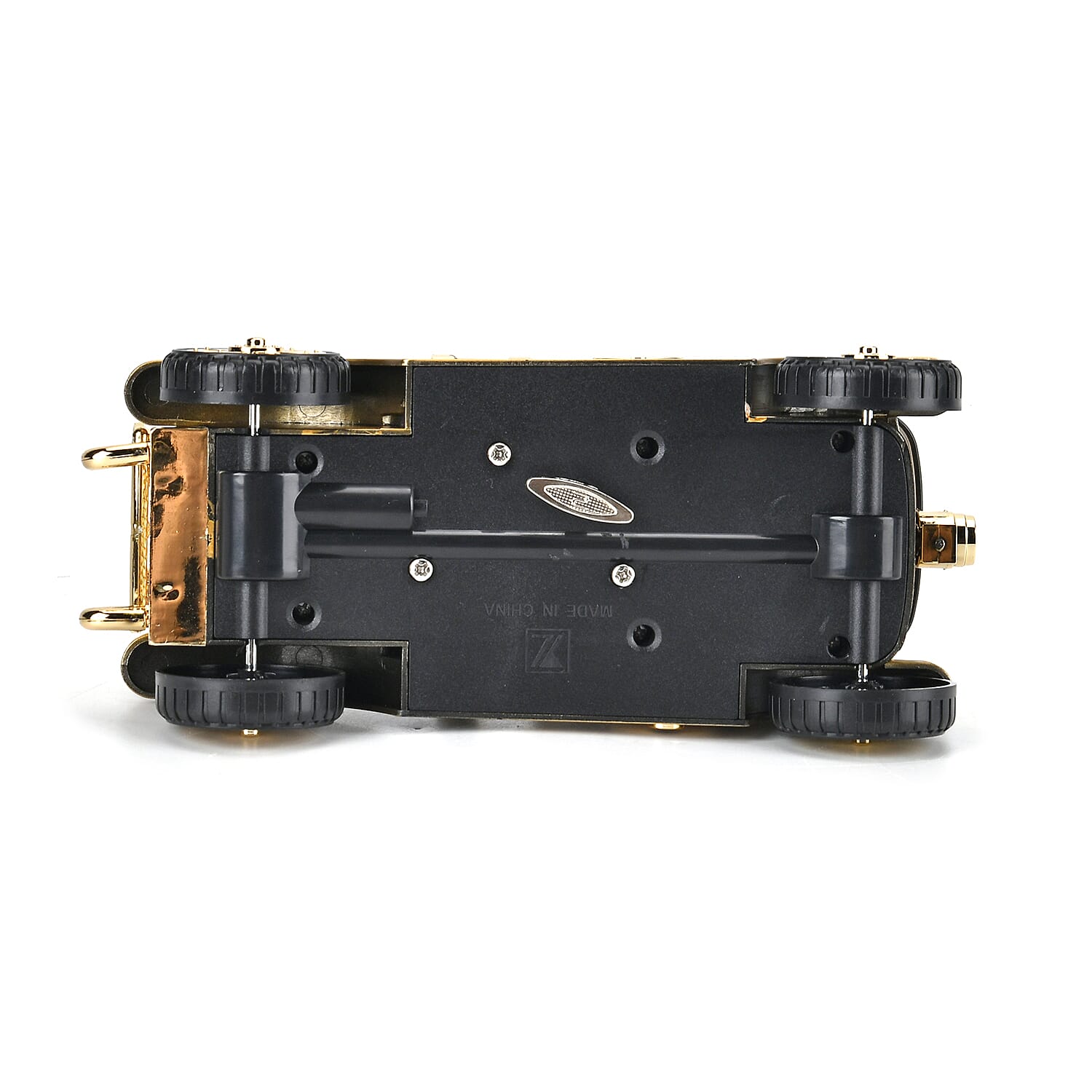 Classic Car with Seat Music Box with Jewellery Box (Size 24x14x12cm) - Brown