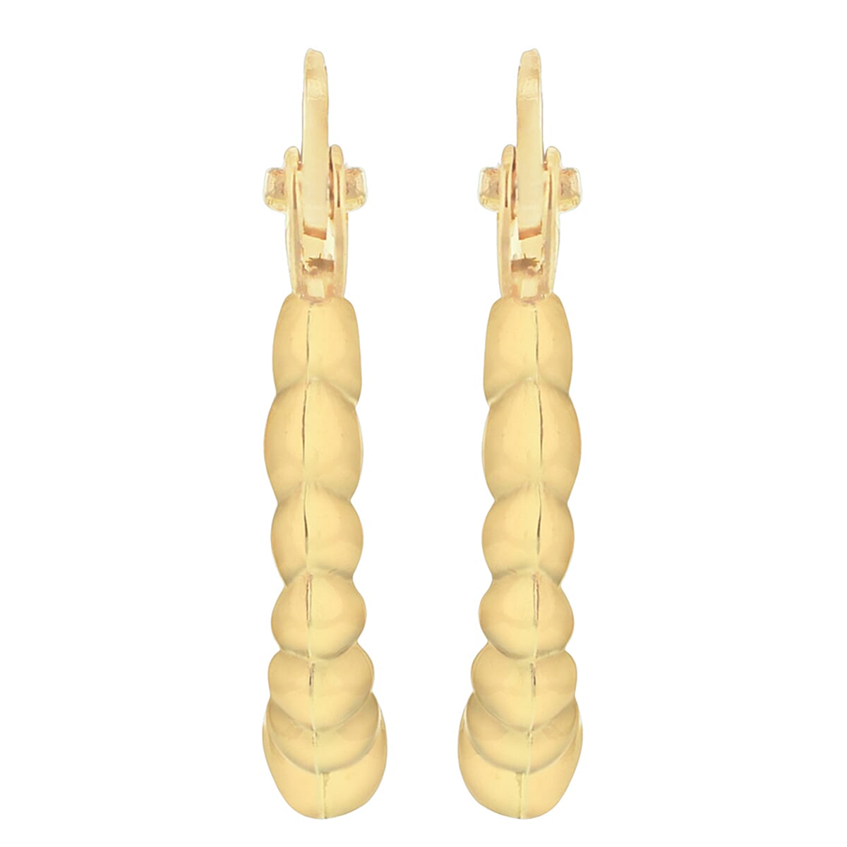 9K Yellow Gold  Earring,  Gold Wt. 0.37 Gms