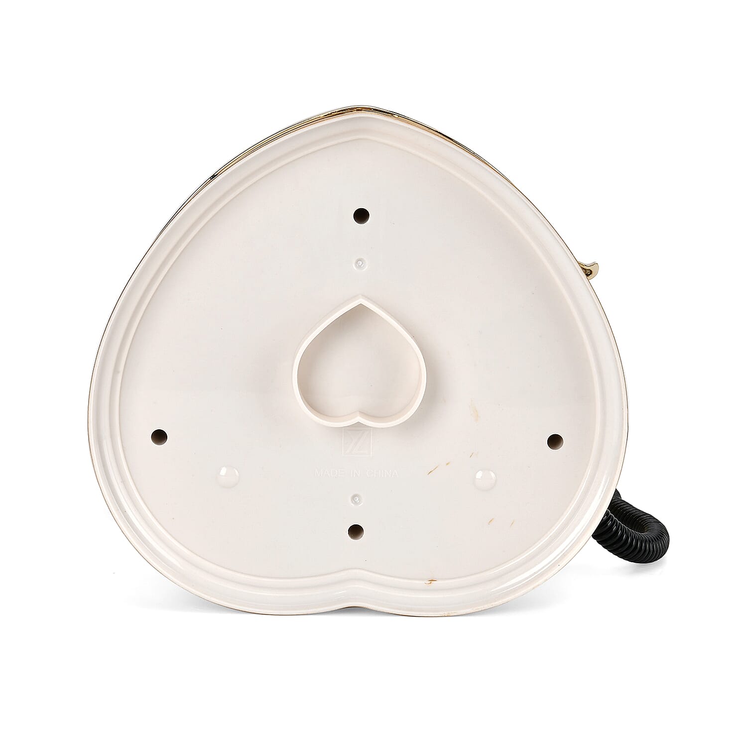 Antique Phone Music Box with Jewellery Box (Size 20x18x16 cm) - White