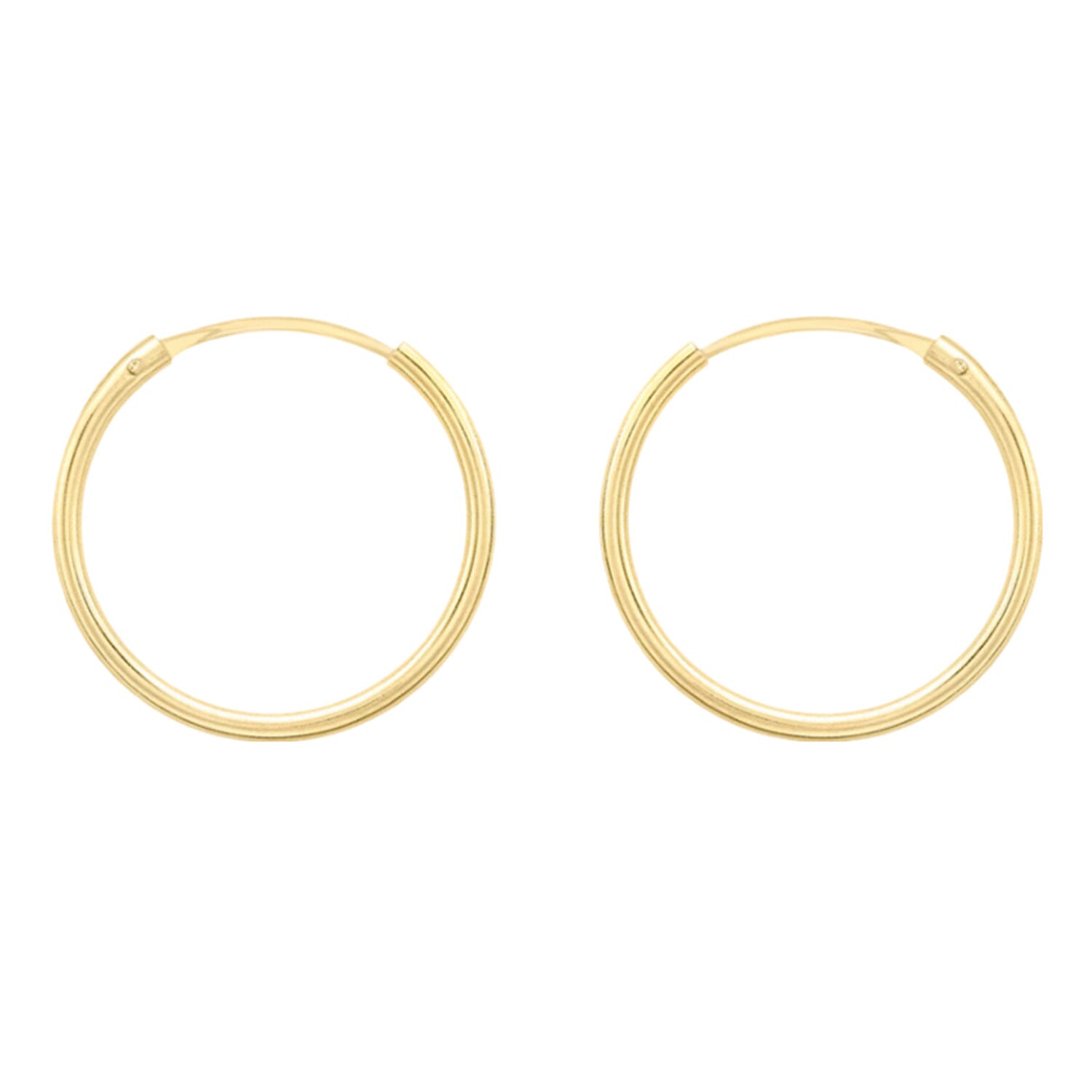 9K Yellow Gold  Earring,  Gold Wt. 0.24 Gms