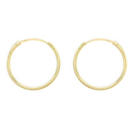 9K Yellow Gold  Earring,  Gold Wt. 0.24 Gms