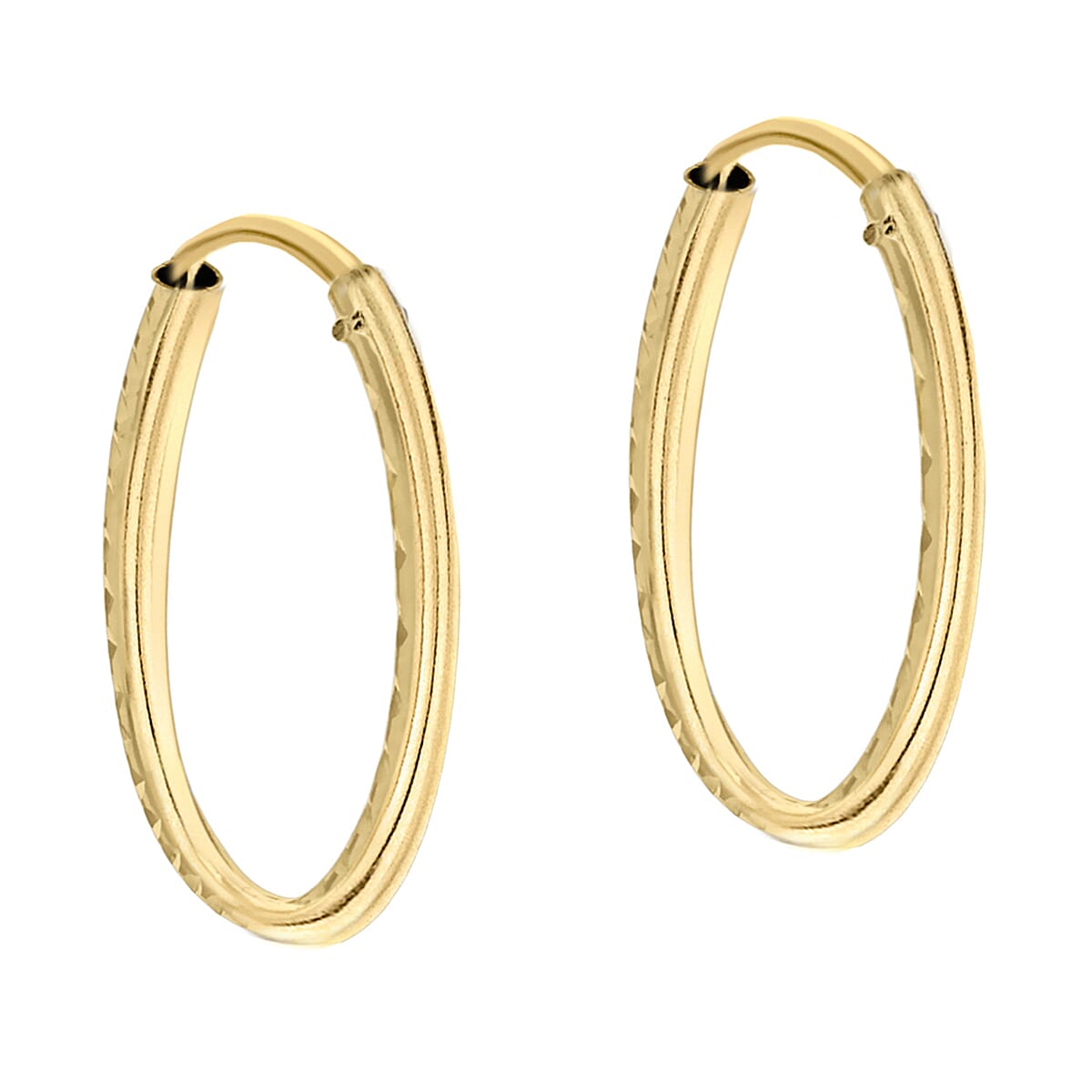 9K Yellow Gold  Earring,  Gold Wt. 0.24 Gms