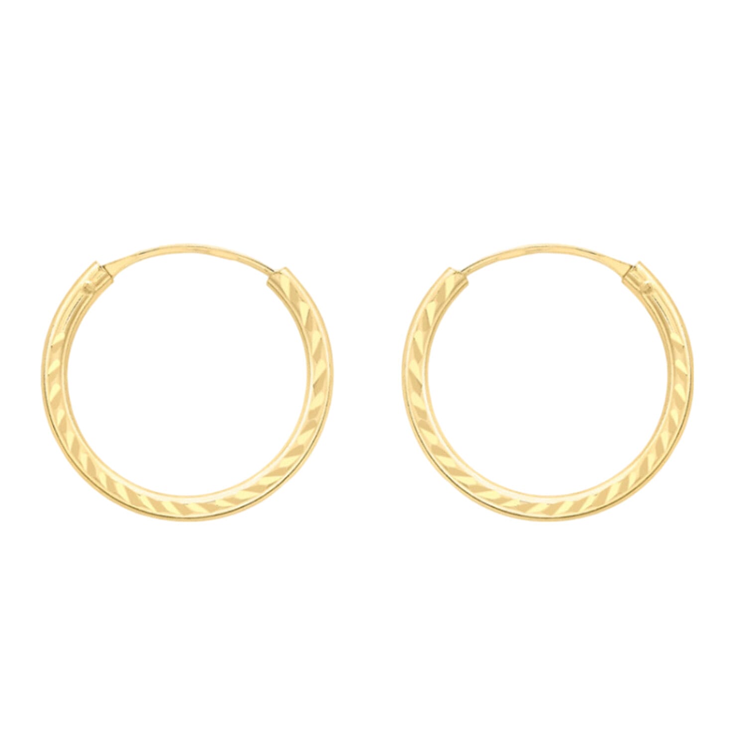 9K Yellow Gold  Earring,  Gold Wt. 0.31 Gms