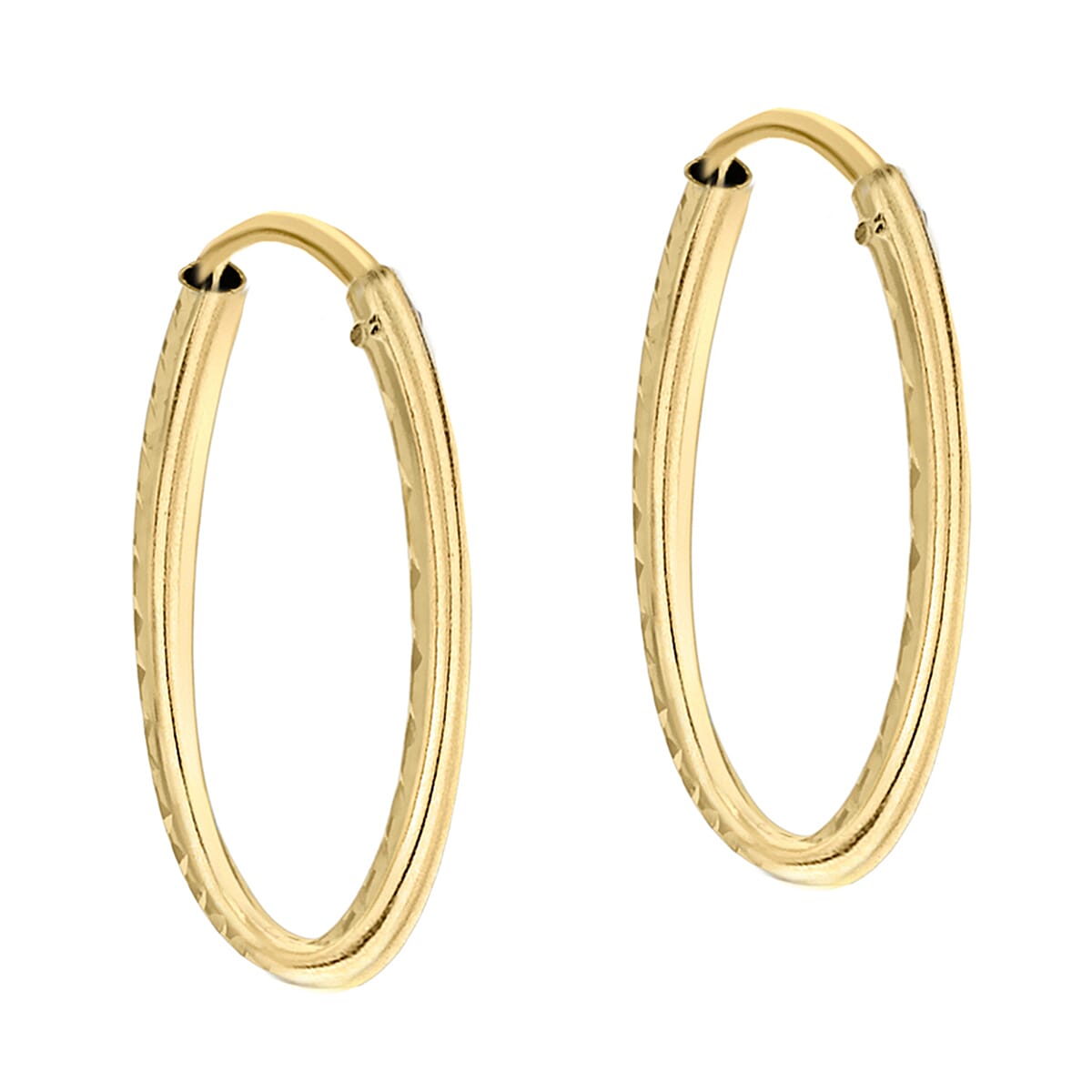 9K Yellow Gold  Earring,  Gold Wt. 0.31 Gms