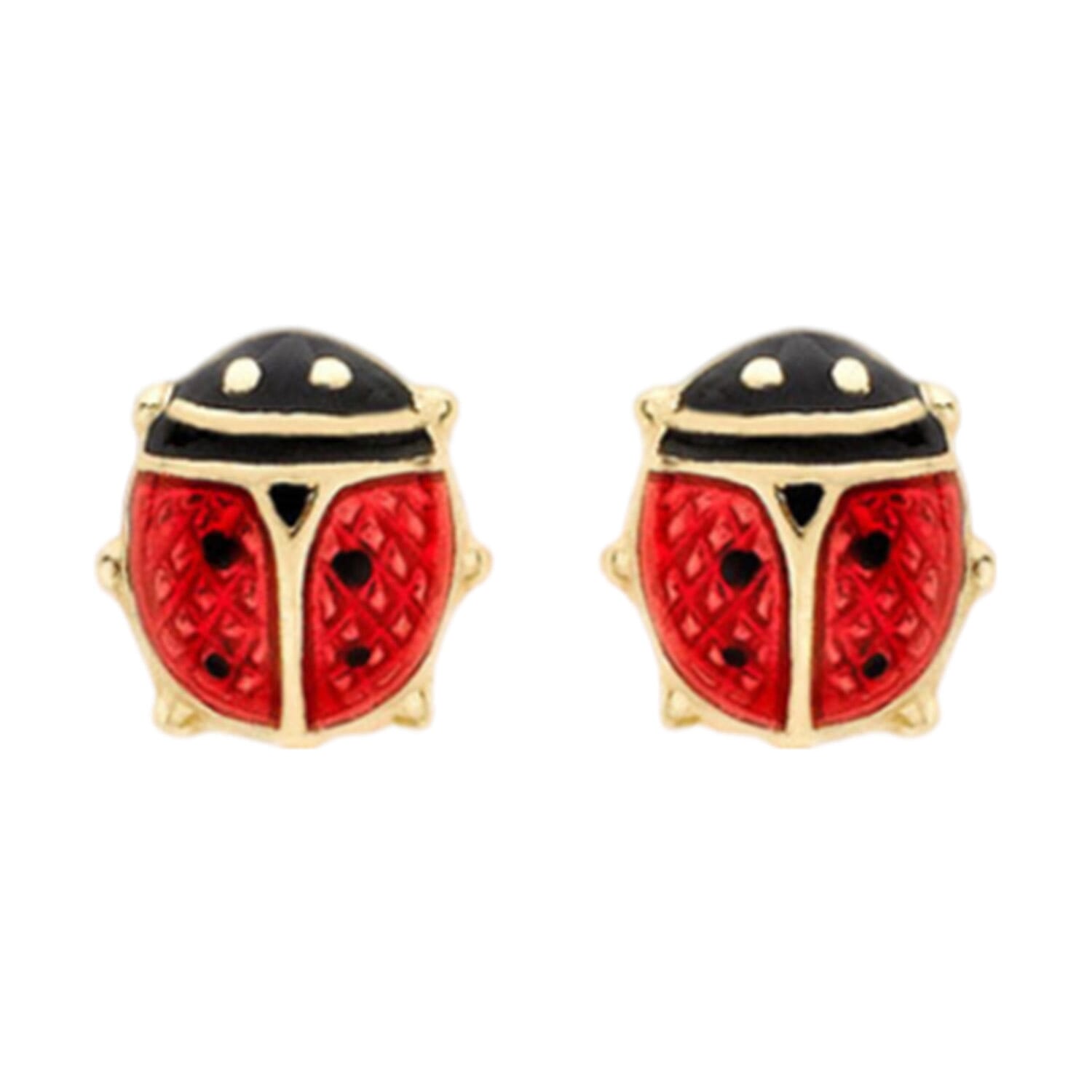 9K Yellow Gold  Earring,  Gold Wt. 0.18 Gms