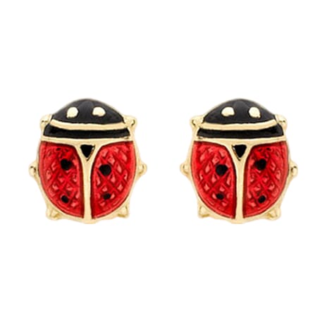 9K Yellow Gold  Earring,  Gold Wt. 0.18 Gms