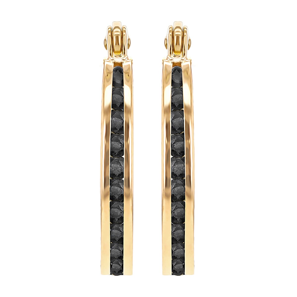 9K Yellow Gold  A   Blue Zircon  Earring 0.50 ct,  Gold Wt. 1.1 Gms  0.500  Ct.