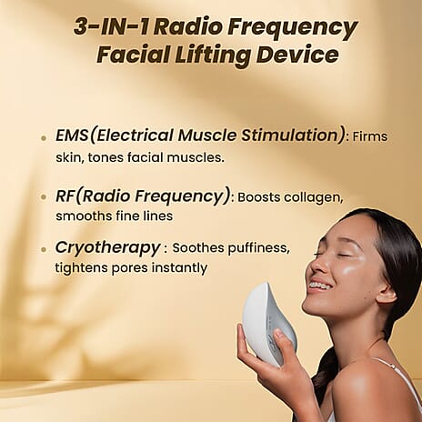 Beautech Multifunctional Radio Frequency Facial Lifting Device (EMS,RF and Cryotherapy)