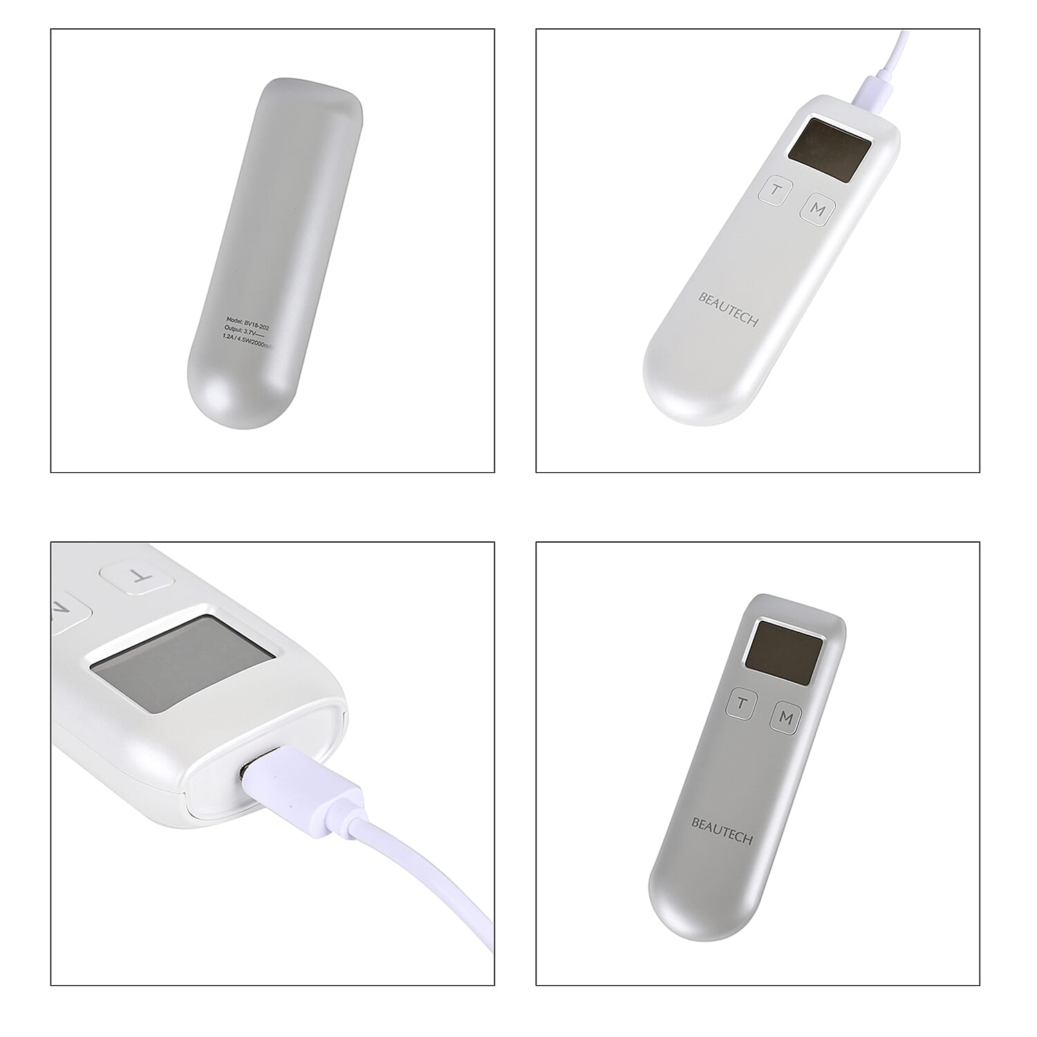 LOWEST EVER PRICE- Beautech Silicone LED Face Mask - Anti Aging Red, Antibacterial Blue, Yellow, Purple & Infrared) with Remote & Timer