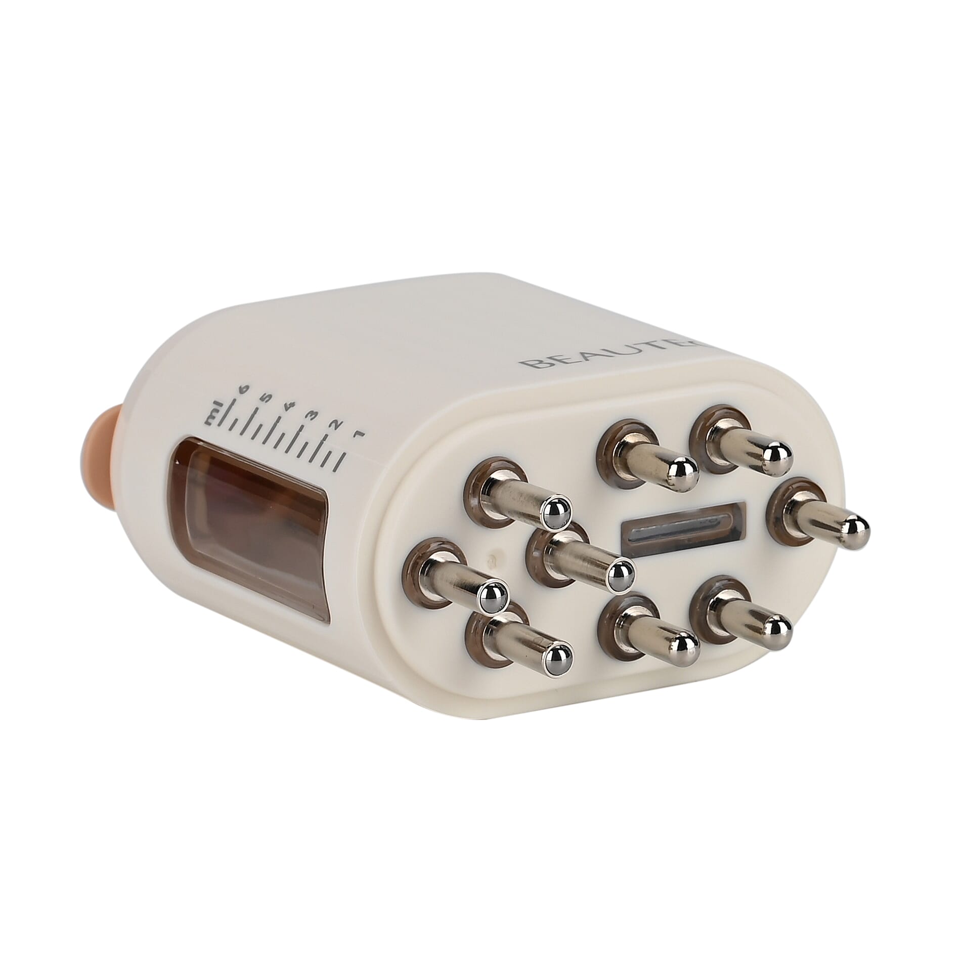 Beautech Electric Massage Brush - 3 Modes Include Hair Growth Mode, Massage Mode, and Rejuvenation mode, red light wave function, vibration function, and micro current function