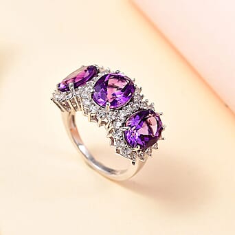 https://tjcuk.sirv.com/Products/78/1/7813063/Moroccan-Amethyst-White-Zircon-Main-Stone-With-Side-Stone-Ring-in-rhod_7813063_1.jpg?w=342&h=342