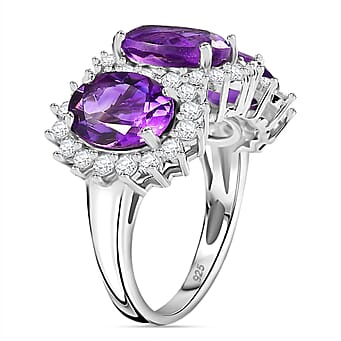 https://tjcuk.sirv.com/Products/78/1/7813063/Moroccan-Amethyst-White-Zircon-Main-Stone-With-Side-Stone-Ring-in-rhod_7813063_3.jpg?w=342&h=342