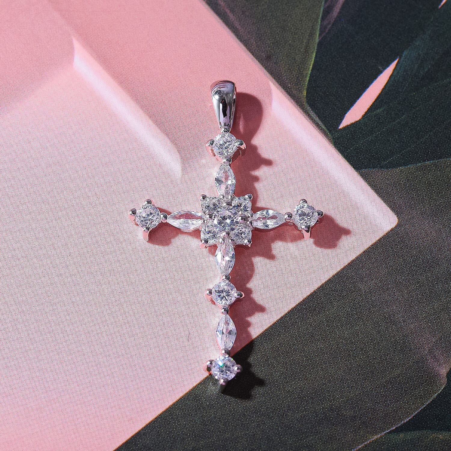 Tuscany Silver Orecchini A Goccia Argento 925 Con Zirconia Cubica, Modello Cerchio E Stella, Ipoallergenici, Per Donna