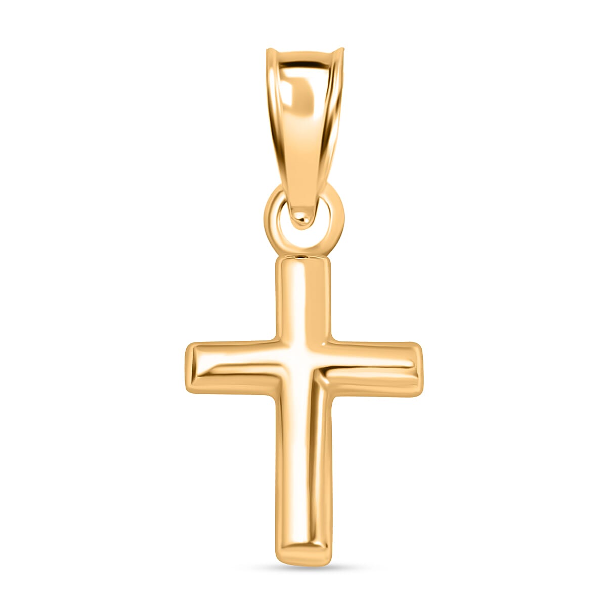 JCK Vegas Closeout - 14K Yellow Gold Classic Cross Pendant