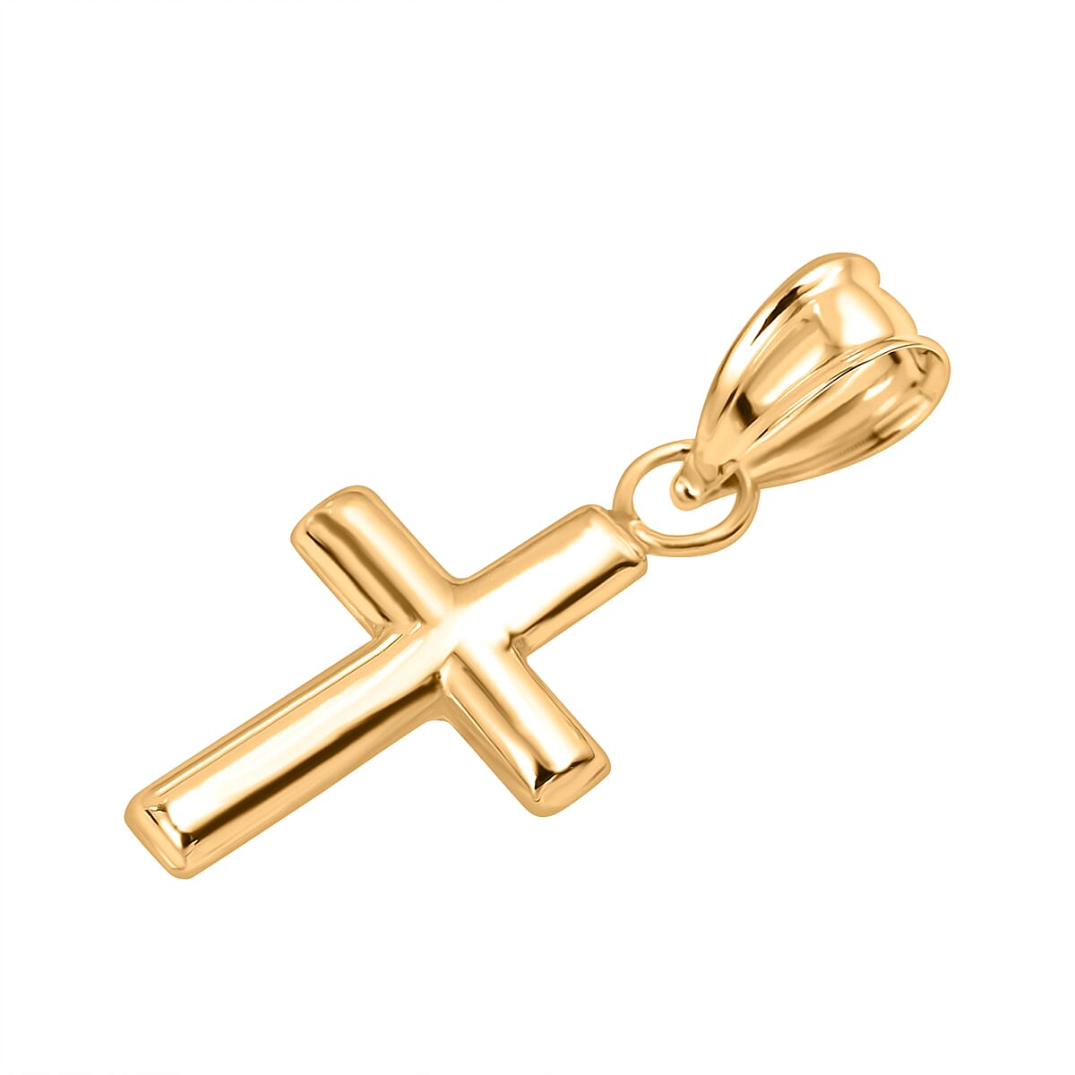 JCK Vegas Closeout - 14K Yellow Gold Classic Cross Pendant