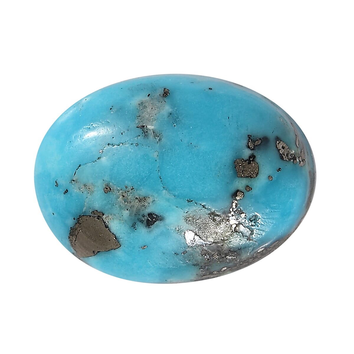 Empyrean Blue Turquoise Oval 8x6 mm