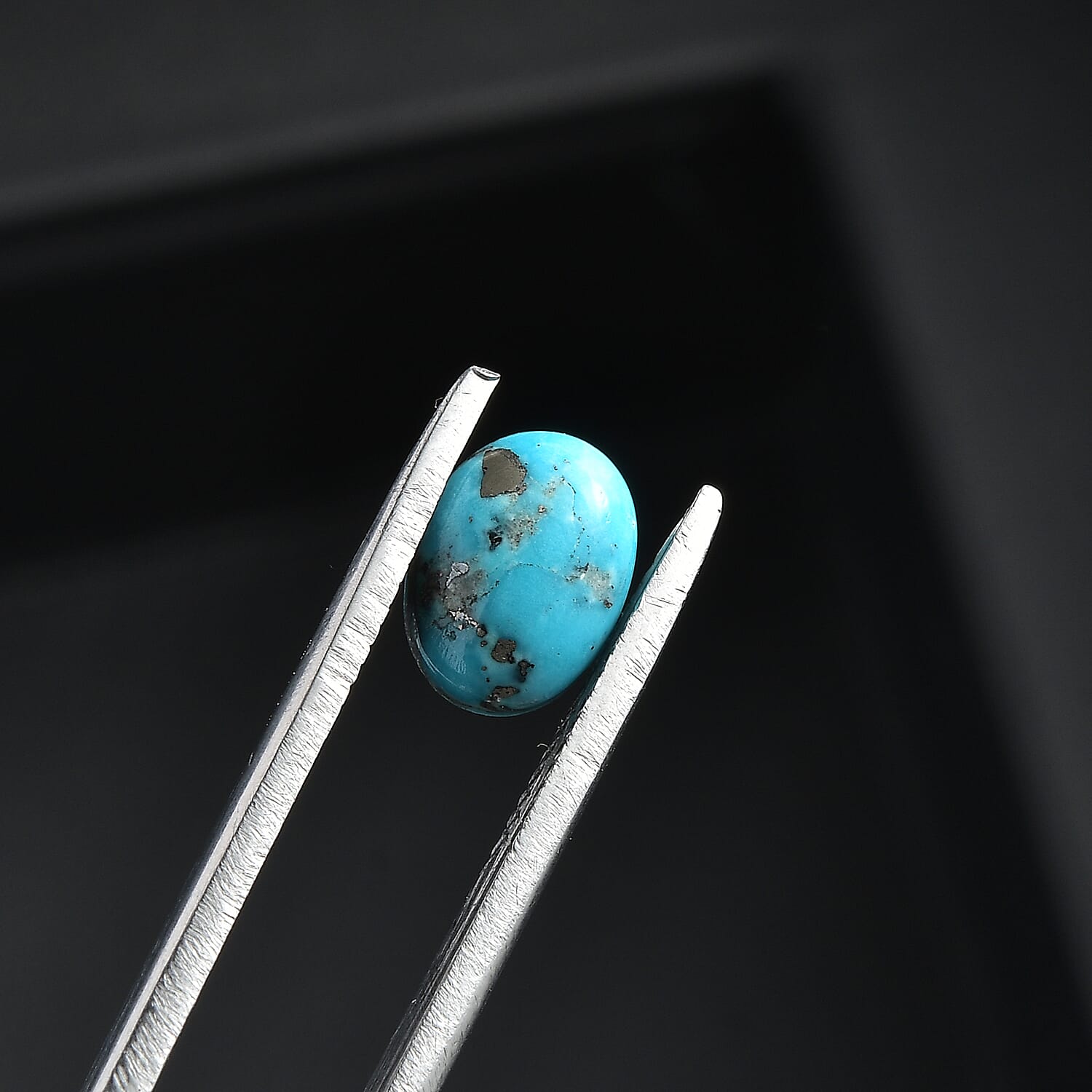 Empyrean Blue Turquoise Oval 8x6 mm